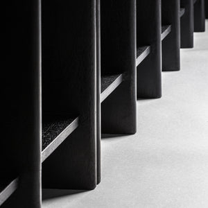   Modern European furniture - Black Mango Wood Shelf S - www.oroa.com | Oroa.com