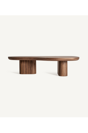 Organic-Shaped Wooden Coffee Table | Vical Home Dubí | Oroa.com