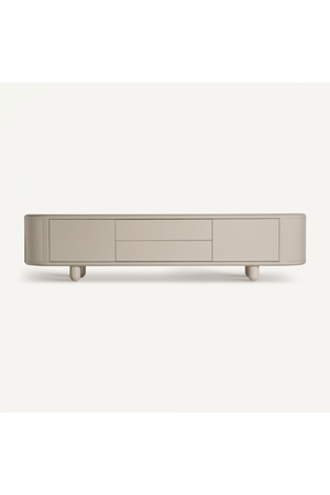   Gray Wooden Media Unit | Oroa.com