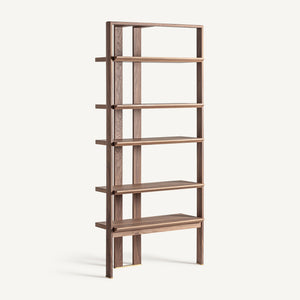   Brown Wooden Bookcase | Oroa.com