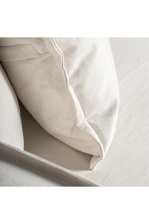 White Linen Left Corner Sofa | Vical Home Virolle | Oroa.com