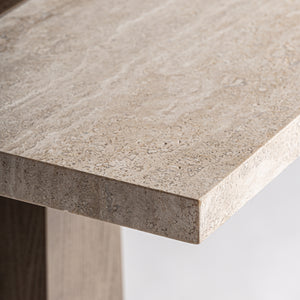   Brown Oak Bar Table | Oroa.com