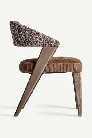   Padded Oak Dining Chair | Oroa.com
