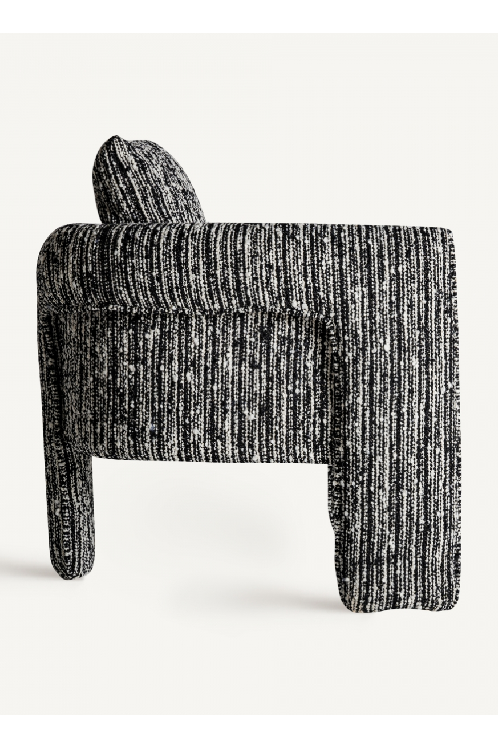 Marbled Black Accent Armchair | Vical Home Kostov | Oroa.com