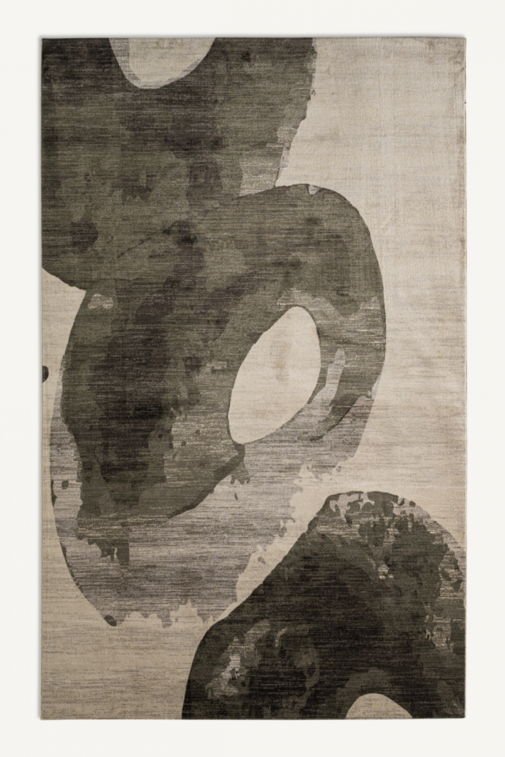   Green Abstract Print Rug 11' x 7'8" | Oroa.com
