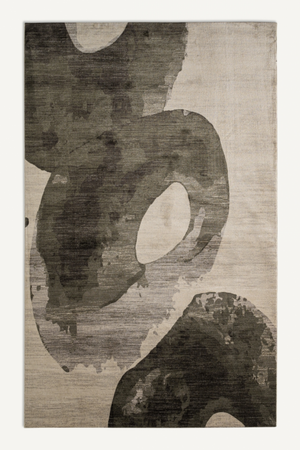  Green Abstract Print Rug 11' x 7'8" | Oroa.com