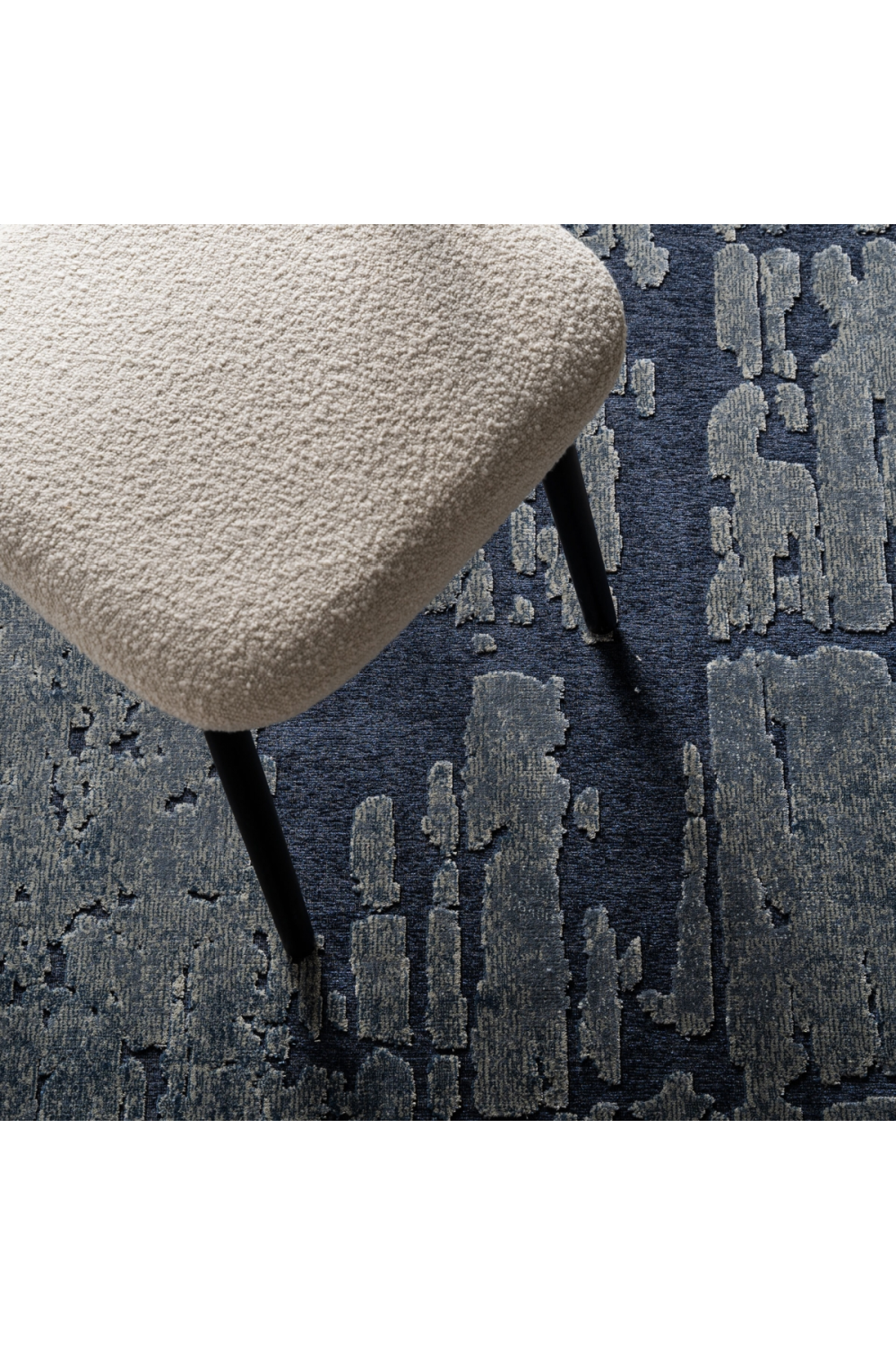 Blue Viscose Area Rug 10' x 6'5" | Vical Home Jade | Oroa.com