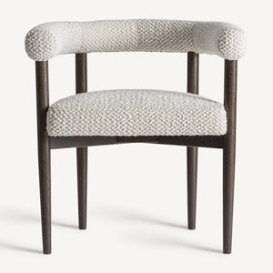   Ash Framed Curve Accent Chair | Oroa.com