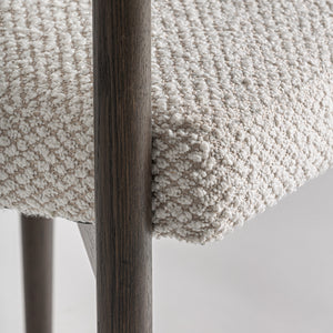   Ash Framed Curve Accent Chair | Oroa.com