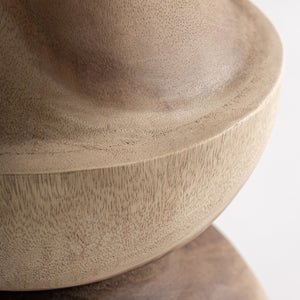   Carved Suar Wood Stool | Oroa.com