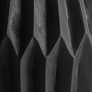   Black Wooden Faceted Side Table | Oroa.com