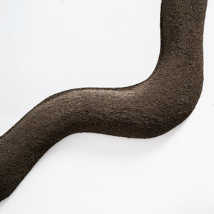   Brown Organic-Shaped Mirror | Oroa.com
