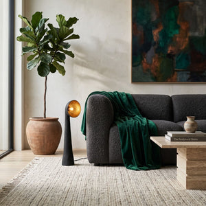   Modern furniture - Black Textured Floor Lamp - www.oroa.com | Oroa.com