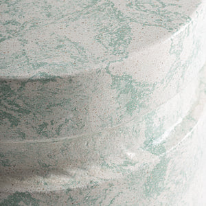   Green Swirl Terrazzo Side Table | Oroa.com