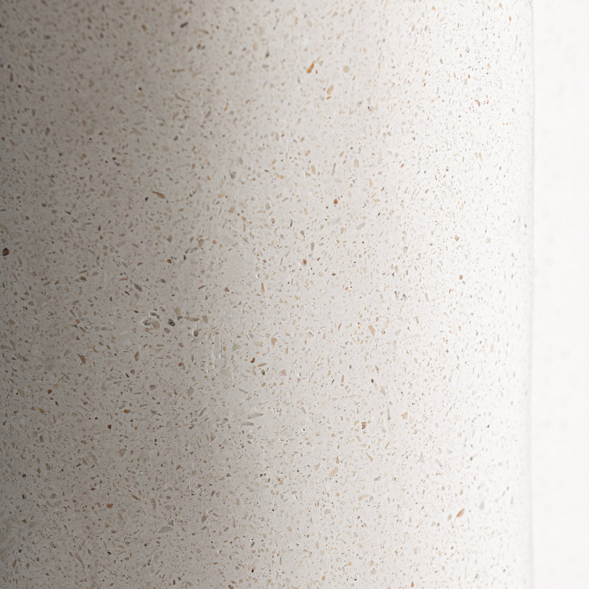   White Terrazzo Round Side Table | Oroa.com