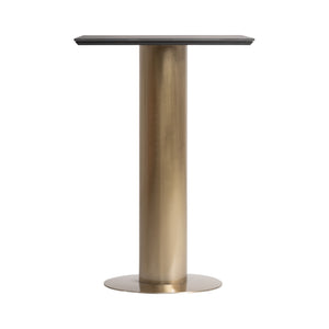   Black Porcelain Square Bar Table | Oroa.com