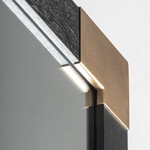   Black Ash Mirror | Oroa.com