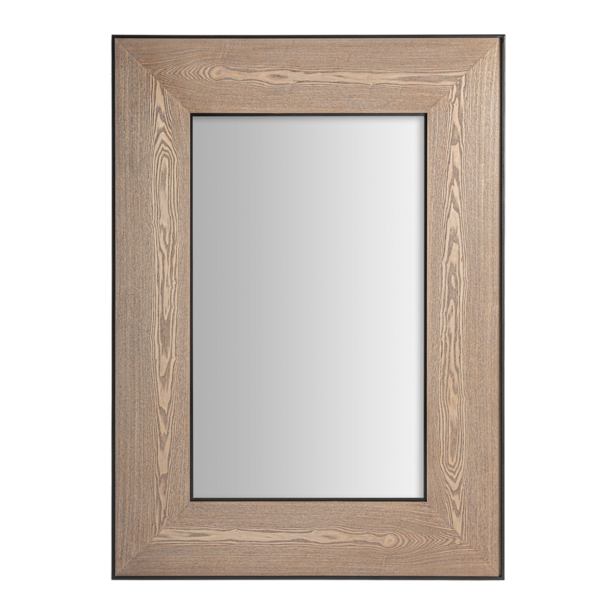   Brown Ash Rectangular Mirror | Oroa.com