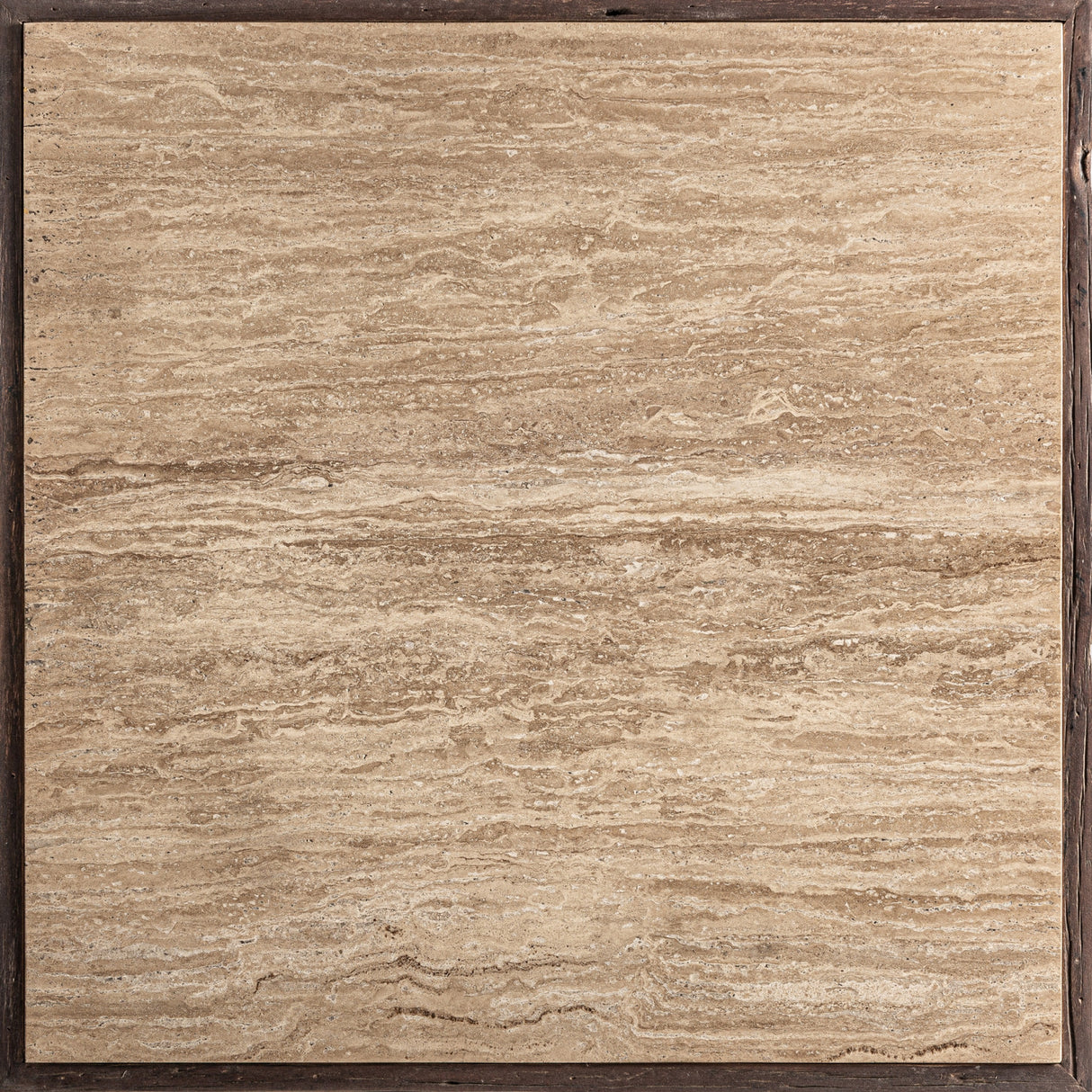   Aged Wood Travertine Coffee Table | Oroa.com
