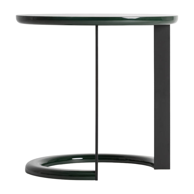 Modern European furniture - Green Lacquered Side Table - www.oroa.com