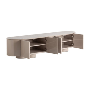   Modern European furniture - Cream Wooden TV Stand - www.oroa.com | Oroa.com