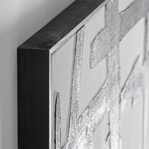   Black Paint Contemporary Wall Art | Oroa.com