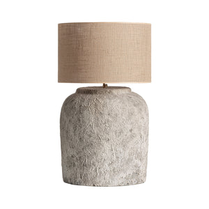   Gray Terracotta Table Lamp | Oroa.com