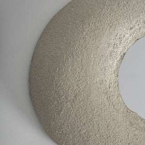   Beige Organic-Shaped Mirror | Oroa.com
