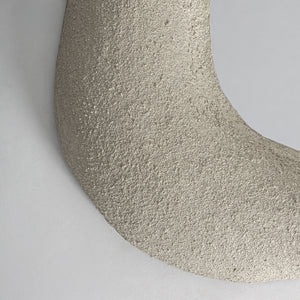   Beige Organic-Shaped Mirror | Oroa.com