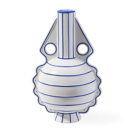 Matte White Porcelain Vase L | Jonathan Adler Venezia | Oroa.com