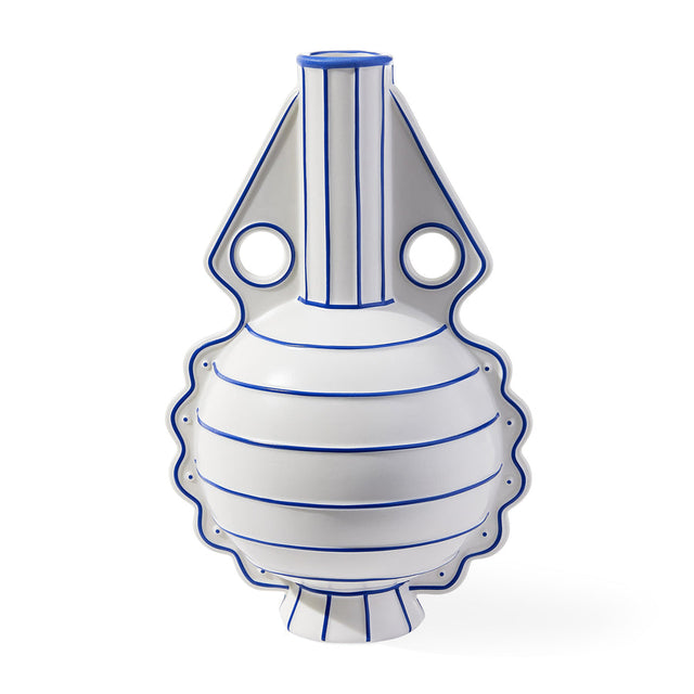 Matte White Porcelain Vase L | Jonathan Adler Venezia | Oroa.com