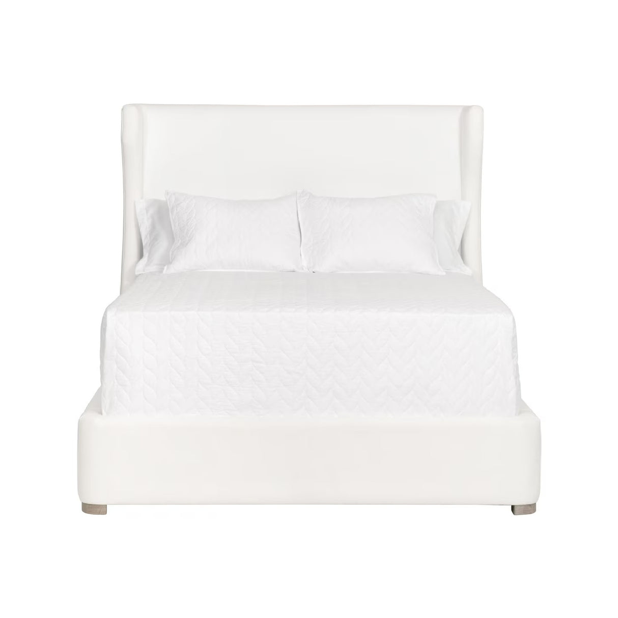   White Upholstered Bed | Oroa.com