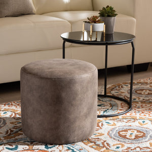 Black End Table Ottoman Set | Bali Loom Kira | Oroa.com