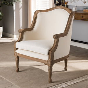 Traditional French Accent Chair | Bali Loom Charlemagne | Oroa.com