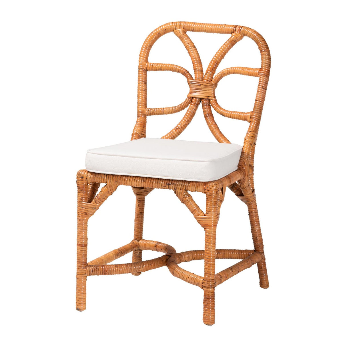 Handwoven Wicker Dining Chair | Bali Loom Alondra | Oroa.com