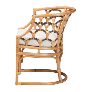 Bohemian Rattan Accent Chair | Bali Loom Aster | Oroa.com