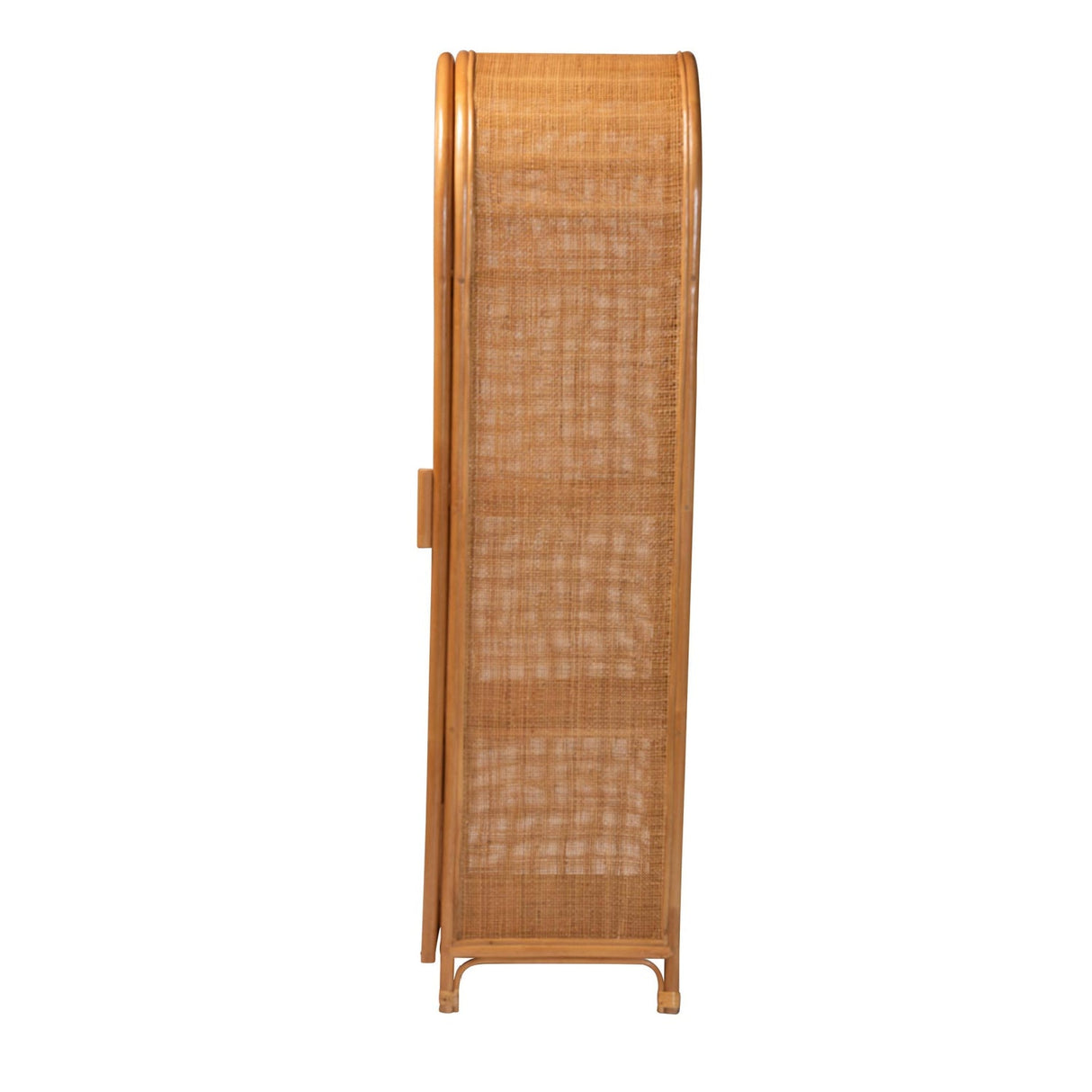 Modern European furniture - Arched Rattan Accent Cabinet - www.oroa.com