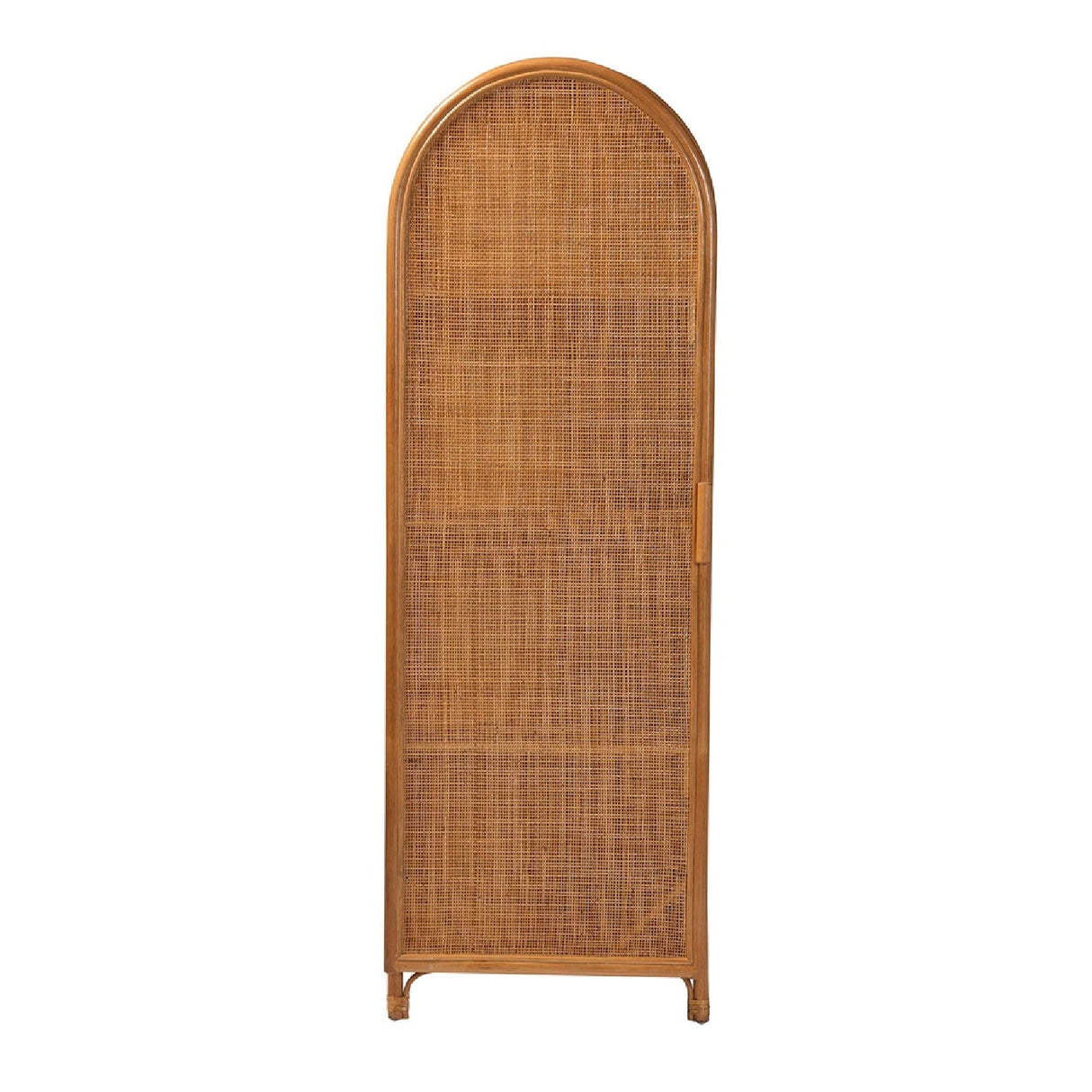 Modern European furniture - Arched Rattan Accent Cabinet - www.oroa.com