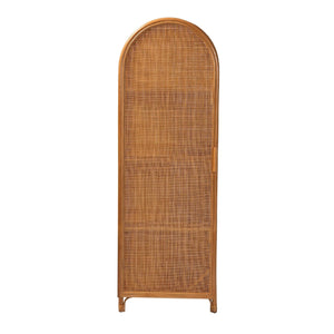 Modern European furniture - Arched Rattan Accent Cabinet - www.oroa.com