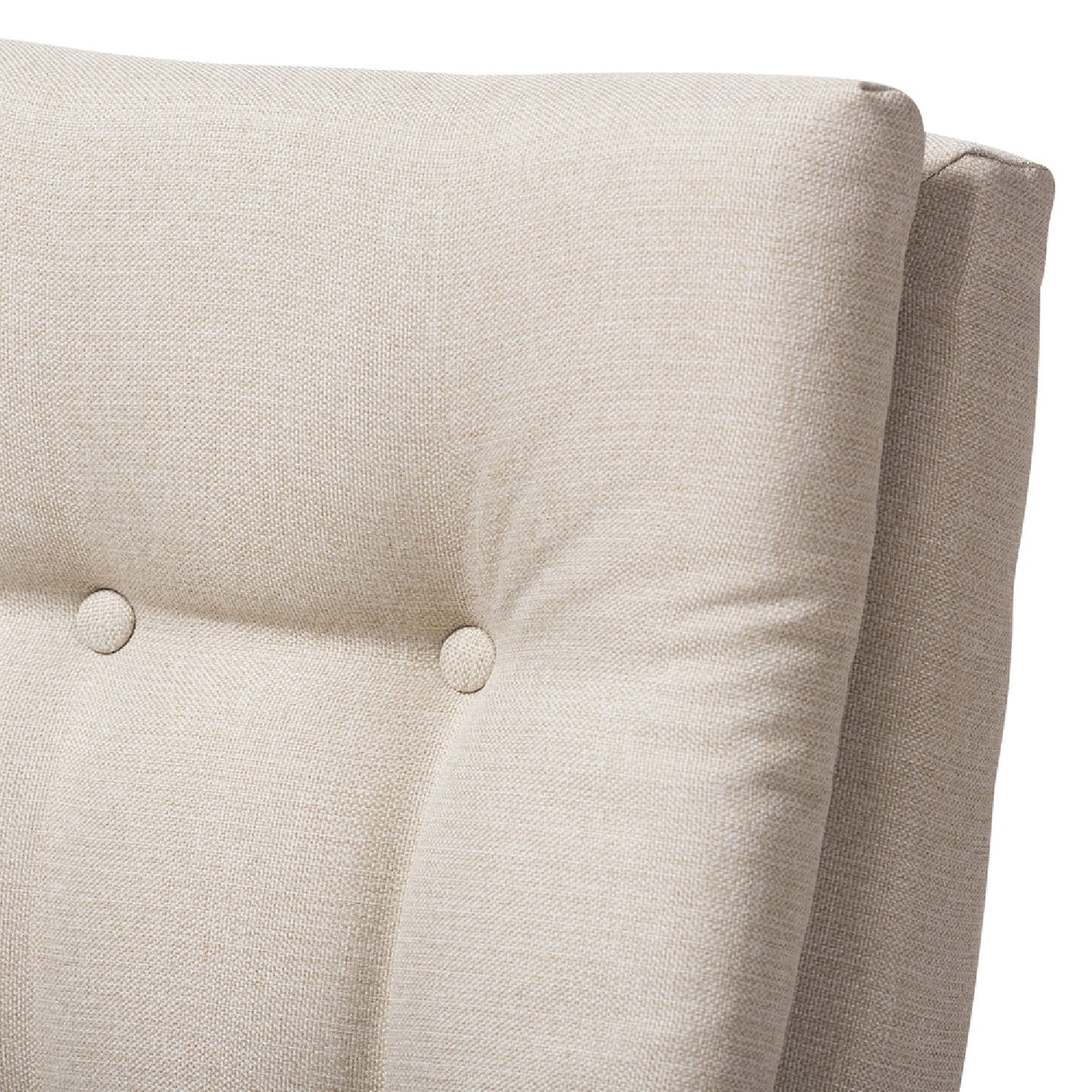 Modern European furniture - Beige Tufted High Back Accent Chair - www.oroa.com