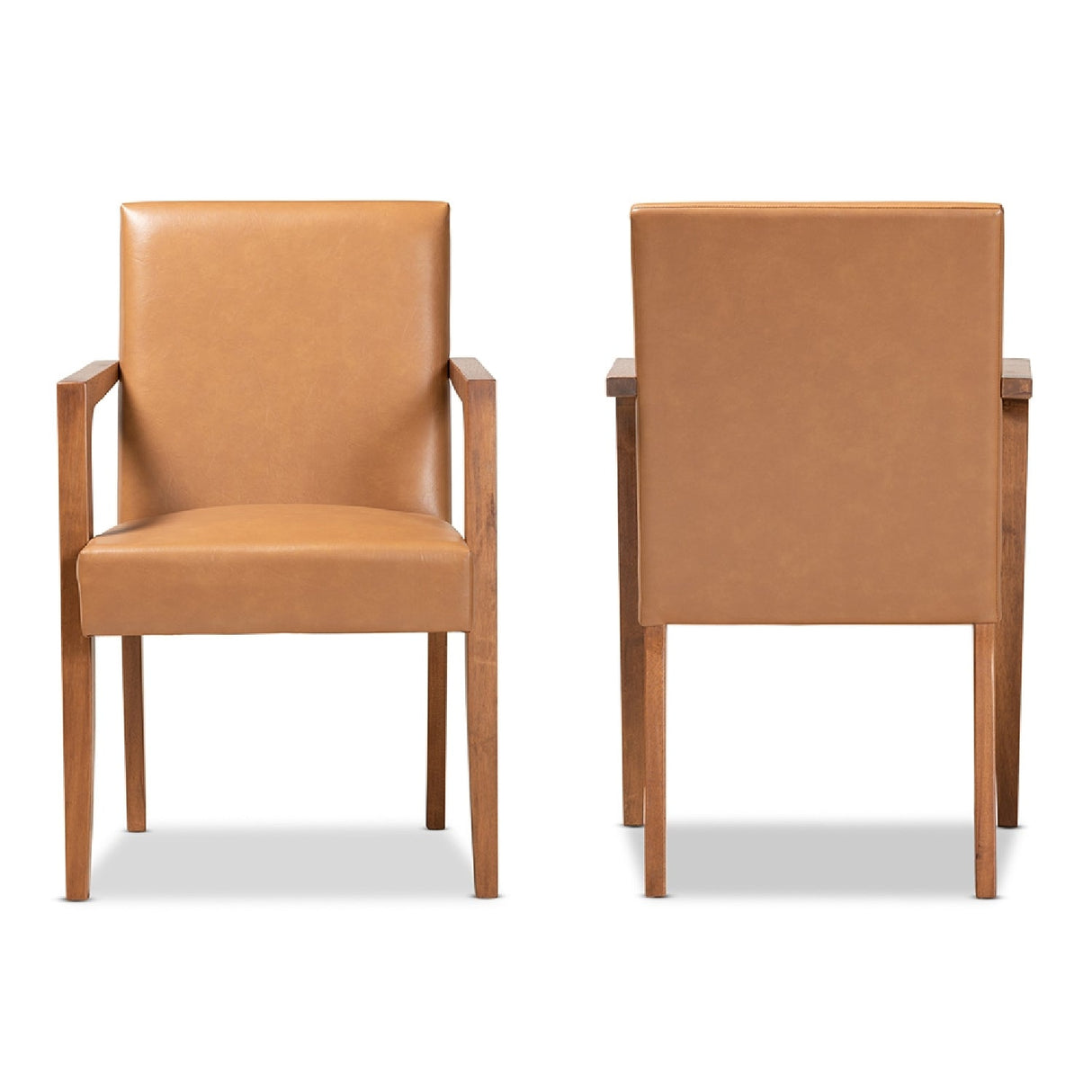 Solid Wood Framed Accent Chairs 2 | Bali Loom Andrea | Oroa.com