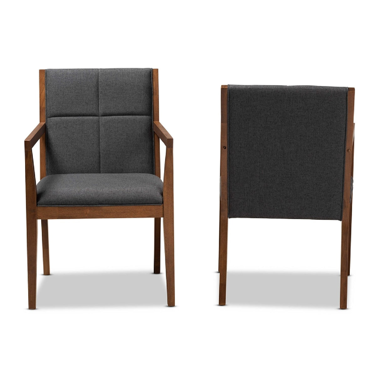 Square Stitched Accent Chairs 2 | Bali Loom Theresa | Oroa.com