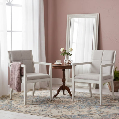 Square Stitched Accent Chairs 2 | Bali Loom Theresa | Oroa.com