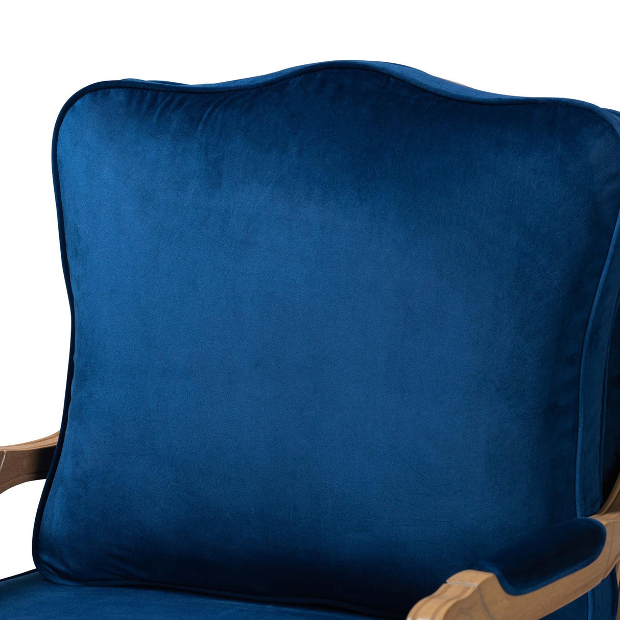 Modern European furniture - Blue Fabric Accent Chair - www.oroa.com