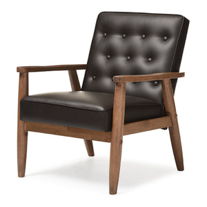 Button Tufted Lounge Chair | Bali Loom Sorrento 1 | Oroa.com