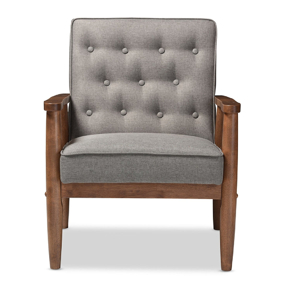 Button Tufted Lounge Chair | Bali Loom Sorrento 1 | Oroa.com