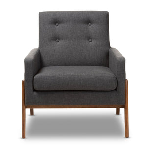 Button Tufted Back Lounge Chair | Bali Loom Perris | Oroa.com