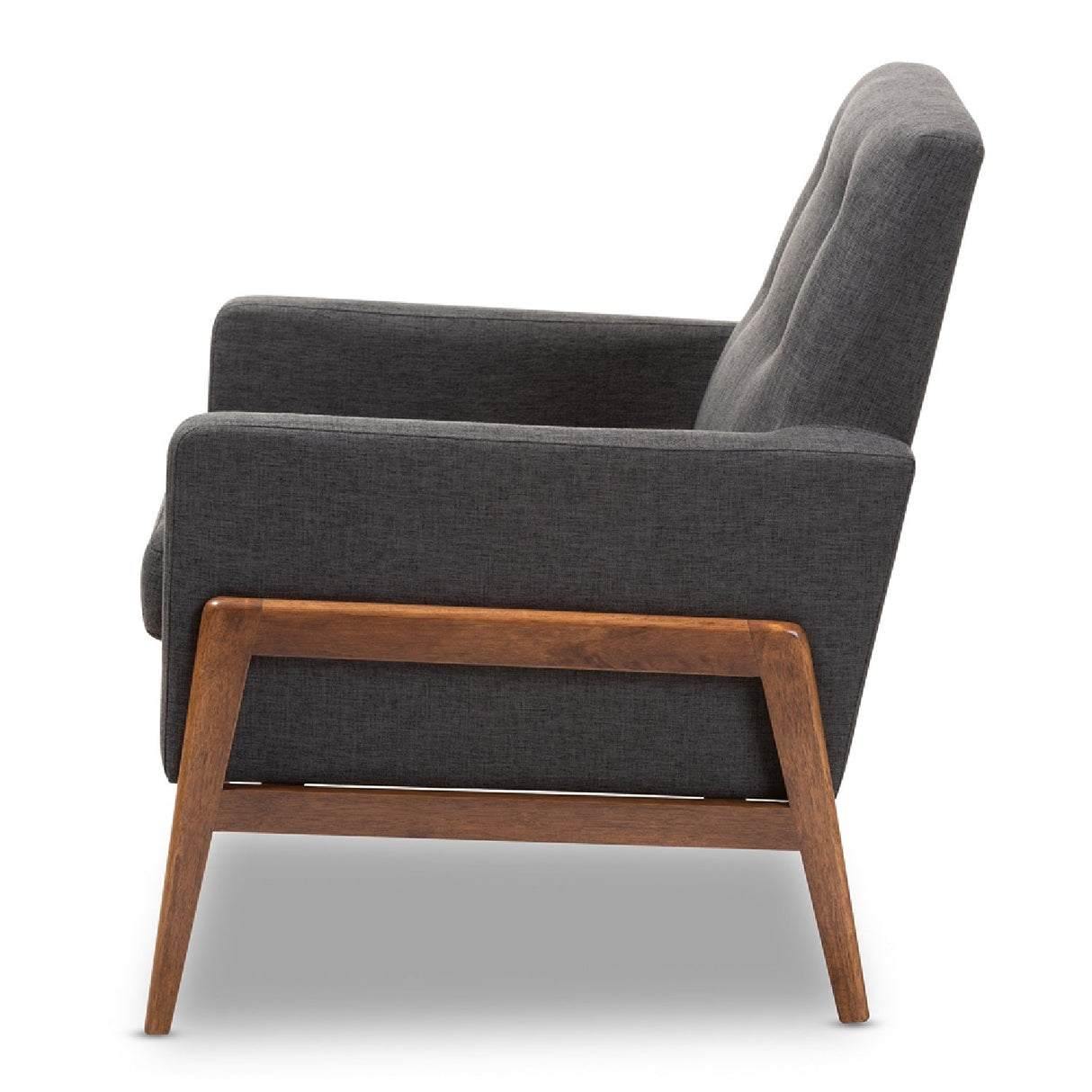 Button Tufted Back Lounge Chair | Bali Loom Perris | Oroa.com