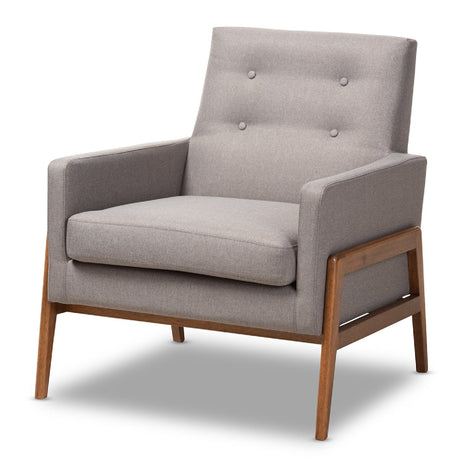 Button Tufted Back Lounge Chair | Bali Loom Perris | Oroa.com