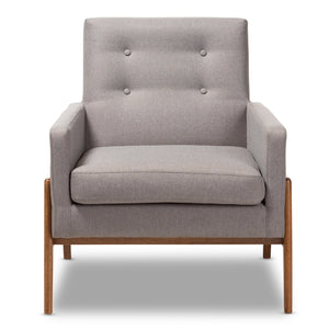 Button Tufted Back Lounge Chair | Bali Loom Perris | Oroa.com
